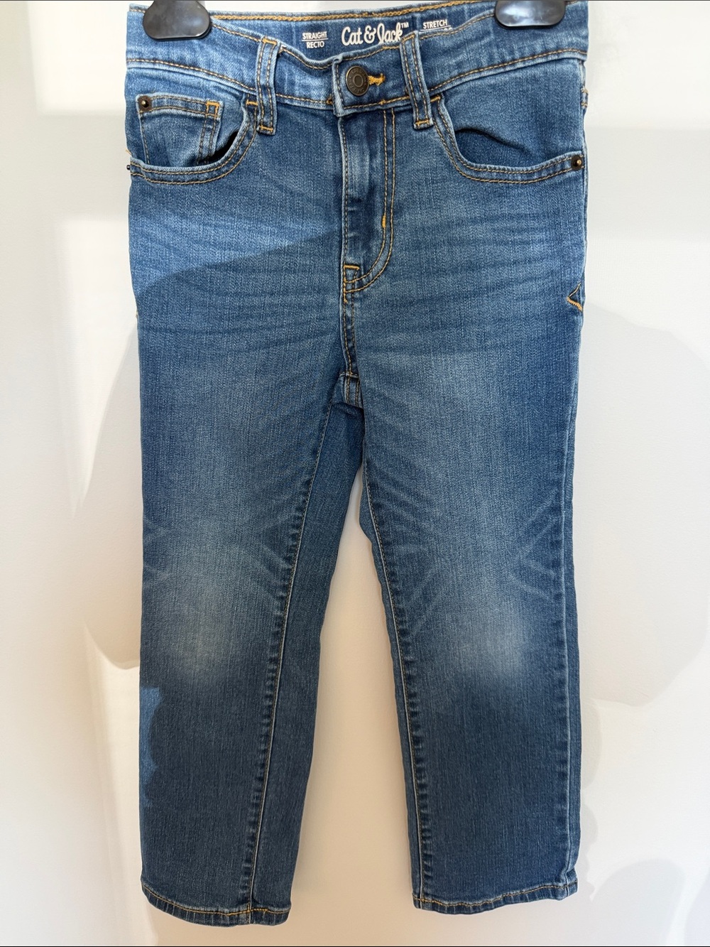 Girls Cat & Jack Medium Blue Straight Leg Jeans- size 6